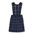 thumbnail image 3 of Cookie's Girls’ Jumper (Sizes 2 - 6X) Color: gray/royal/white *plaid #32* Size: 4, 3 of 3