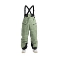 thumbnail image 5 of CCRFTGI Snow pants men Baggy Big and tall Snowboarding Adjustable Straps Ski Pants Winter Athletic Waterproof Insulated Straps Overalls mens snow bibs Light Green M, 5 of 5