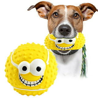 PIANG GOUER Interactive Dog Toys Soccer Ball，Plush Squeaky Dog Toys  Ball，Dog Puzzle Toys Football Indoor Outdoor Jolly Ball for Dogs,Dog Balls  for