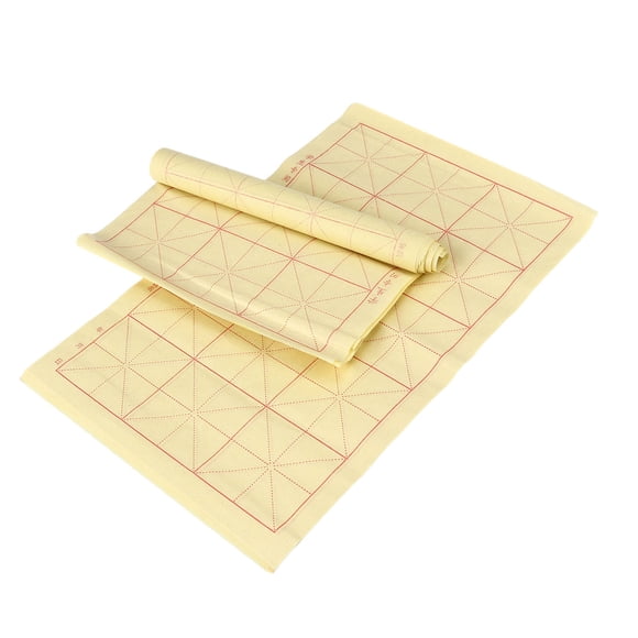 OULII White Chinese Calligraphy Writing Paper with Water Absorption and Ink Diffusion for Calligraphy Practice
