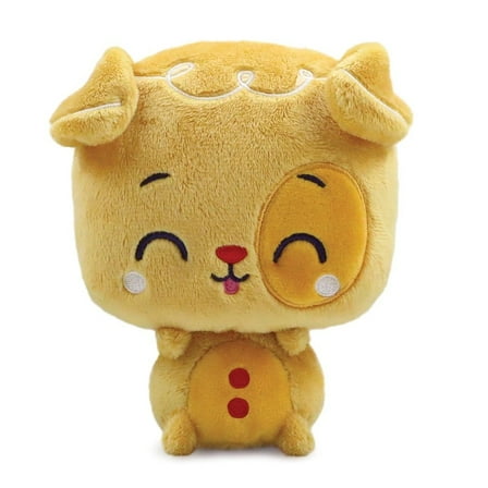 Spin Master GUND Drops, Ginny Ginger, 6" Soft Plush Pet, Winter Gingerbread Puppy