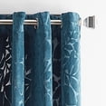 thumbnail image 6 of Martha Stewart Sherwood Velvet 2 Piece Light Filtering Curtain Set, 6 of 6