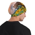 thumbnail image 5 of Naloa Horse Sunflowers Soft Beanie Hat, Knit Beanie Daily Beanie in Fine Knit for Women Men Winter Travel, Outdoor, 5 of 7