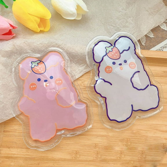 HKEJIAOI Reusable 2-Pack Quick Self Heating Hand Warmers, Portable Heat Packs for Cold Weather, 100ml Sodium Acetate Warmers, Lasting Heat Up to 60°C