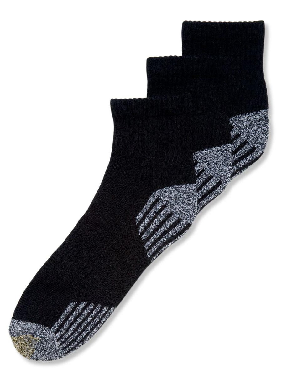GOLDTOE Gold Toe Athletic Outlast Quarter Socks (3 Pair Pack) (Men's