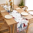 thumbnail image 3 of Pink Valentine's Day Table Runner - 72 Inch Long, Kitchen Dining Table Runner Dresser Scarves, Spring Floral Gifts Eucalyptus Leaves Farmhouse Decor for Coffee Tables Wedding Party Banquet, 3 of 8
