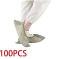 thumbnail image 1 of Bamboohart 100Pcs Shoe Covers Versatile Disposable Booties Protective Non-Slip Covers for Homes and Workplaces, 1 of 3