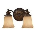thumbnail image 2 of Home Solutions Emma VS19502-GBZ 2-Light Vanity Strip - 13.5 in. - Bronze, 2 of 2