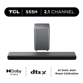 TCL S Class 2.0 Channel Sound Bar with Dolby Atmos, DTS Virtual:X