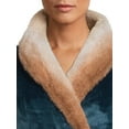 thumbnail image 4 of Secret Treasures Women’s and Women’s Plus Super Faux Mink Robe, 4 of 5