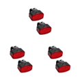 thumbnail image 4 of Juego de 2 luces para bicicleta Wosthever recargable impermeable manillar, 4 of 6