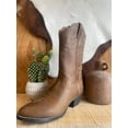 thumbnail image 2 of Ariat Women's Boots Heritage Round Toe Western Boots, Distressed Brown, Size 8.5, 2 of 8