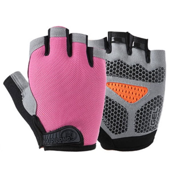 Loogdeel-guantes de silicona transpirables para Fitness, mancuernas para gimnasio, levantamiento de pesas, Crossfit, culturismo Fivean Guantes deportivos