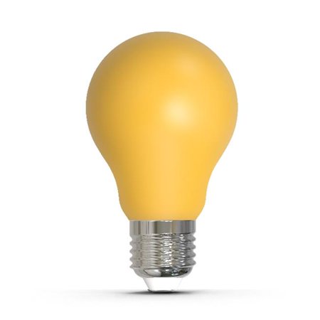 Bulbrite 862314 4.5W Dimmable A19 Shape Ceramic Yellow Filament LED Bulb - Pack of 10