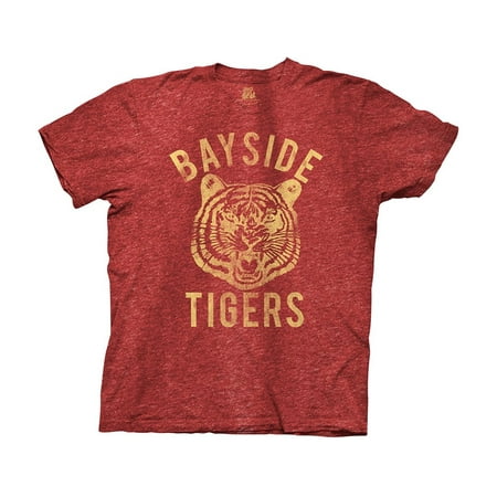 - Saved by the Bell Bayside Tigers Heathered Burgundy T-shirt
