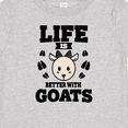 thumbnail image 4 of Inktastic Life is Better with Goats Boys or Girls Baby T-Shirt, 4 of 5