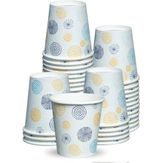 16 oz gold sparkle plastic cups 25-Pack Plastic Tumbler Cups 10oz Clear with Gold Rim
