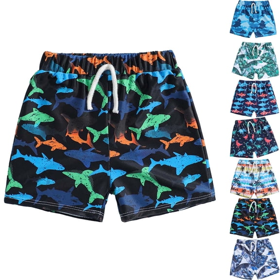 DJDLJWCJ Boys Summer Shorts Elastic Waist Quick Dry Loose Fit Casual Shorts for Outdoor Sports Stretch Athletic Shorts, Multicolor 3 T