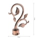 thumbnail image 5 of Cortina de 28 Mm Macarena Decorativos Remates de Varilla Bronce Rojo, 5 of 7
