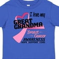 thumbnail image 4 of Inktastic I Love My Great Grandma- Breast Cancer Awareness- Hope, Support, Love Boys or Girls Toddler T-Shirt, 4 of 5