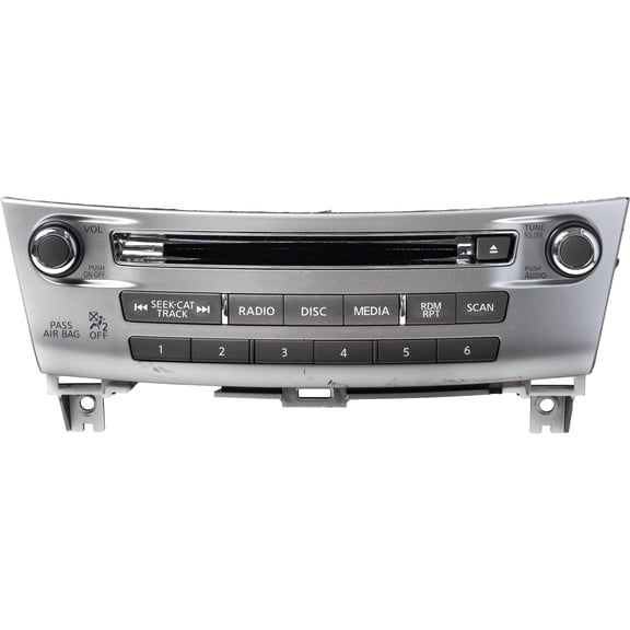 Restored 2017-2020 Infiniti QX60 Multimedia Audio Control Panel Module Part ID 253919NJ1A (Refurbished)