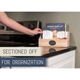 thumbnail image 5 of Nat & Jules This and That Natural Woodgrain 11.5 x 6 Wood Desk Mail Organizer, 5 of 6