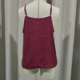 thumbnail image 5 of Womens Camisole Tank Tops Sevevn Womens Sequin Top V Neck Strappy Sparkle Camisole Glitter Sleeveless Tanks Tops Loose Tank Tops For Women, 5 of 7