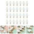 thumbnail image 1 of Minkissy 100pcs Picture Hanging Tool White Picture Clips Fixing Items Office Use, 1 of 8