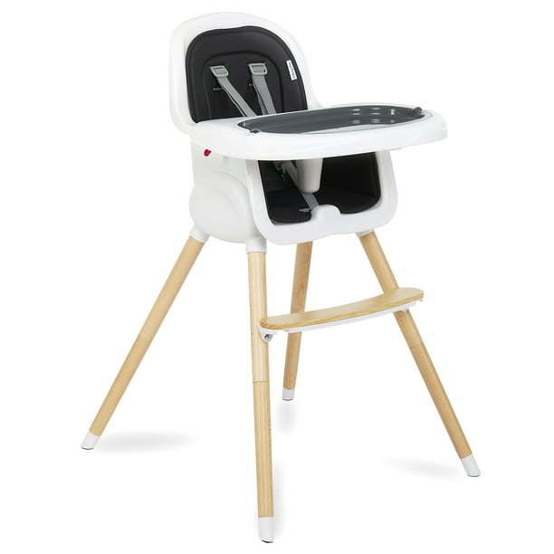 Dream On Me Lulu 2-in-1 Highchair, Convertible, Compact High Chair ...