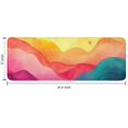 thumbnail image 7 of Colorful Tie Dye Wave Pattern Kitchen Rug Mat,Kitchen Runner Rugs Non Skid Washable,Decorative Kitchen Floor Mats for Kitchen,Sink,Laundry,17"x47.2", 7 of 7