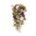 thumbnail image 2 of Bouquet de boda para la novia Flores falsas de la novia Novia sosteniendo ramo para la Aniversario de decoración de graduación, 2 of 7