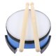 thumbnail image 1 of Percussion Instrument Drum Floor Drum for Music Education Blue Wood and Material Develop Sense of Rhythm 1Set, 1 of 4