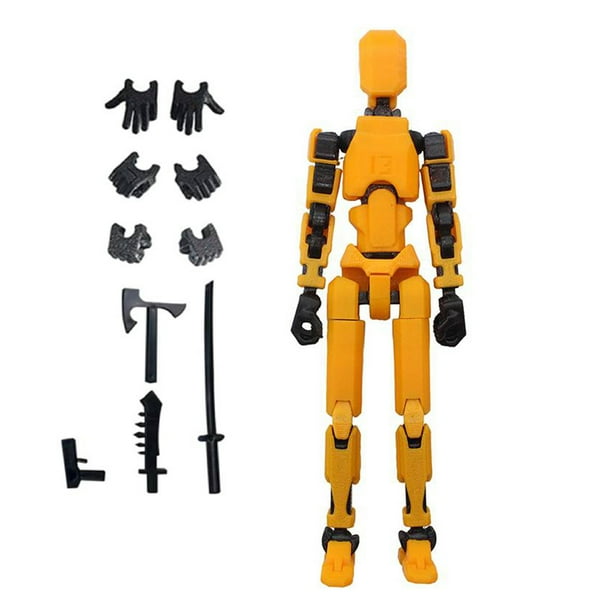 Figura Acción Dummy Figuras Multiarticuladas 13 Con Múltiples Accesorios