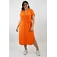 thumbnail image 5 of Vestido camisero Roman Fashion Talla Extra Naranja 36, 5 of 6