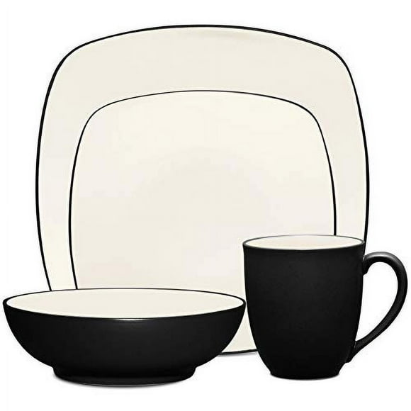 Noritake Graphite Colorwave Square 4-Piece Place Setting