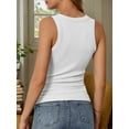 thumbnail image 5 of Crew Neck Tank Tops for Women Stretch Camisole Shirts, 5 of 5