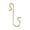 Gold, variant on Wuztai Clearance Luxurious Christmas Hook Christmas Tree Easter Decorative Hook Hanging Ball Deals 90% off