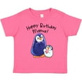 thumbnail image 3 of Inktastic Happy Birthday, Mama Cute Penguins Boys or Girls Toddler T-Shirt, 3 of 5