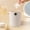 White-Free Size/WH, variant on Desktop Wastebasket Storage Tube Mini Cute Trash Can for Living Room Office Bedroom Car Table Counter Small Garbage Bin Waste Basket Paper Wrappers Tissues Craft Room Desk Organizer Space Saver Set