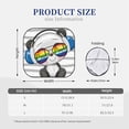 thumbnail image 3 of Fotbe Panda with Sun glasses 2-Piece Car Windshield Sun Shade | Sun Blocker for Car Windshield | Foldable Automotive Interior Accessories for Sun Protection-Large, 3 of 7