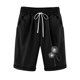 thumbnail image 4 of Pantalones Cortos Casuales Impresos de la Cintura Elástica con Bolsillos, Pantalones Casuales para Todo el Uso Diario de la Temporada, 4 of 5