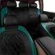 thumbnail image 4 of Juego Completo de Fundas para Asiento de Automovil Universal, Cubre Asientos para Auto Piel, Protector de Asientos para Auto, SUV, Coche, Camión, Furgoneta (Verde), 4 of 7