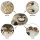 thumbnail image 2 of Sew Butiful Peluche De Gato De Estepa, Animal De Peluche De Gato, 30 Cm/12 Pulgadas, Almohada De Felpa De Gato Pallas, Lindos Peluches Para Niñas, Almohada De Felpa Suave, Almohada, Decoración De Muñe, 2 of 5
