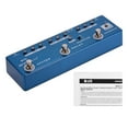 thumbnail image 3 of MOSKY RD5 5-in-1 Guitar Multi-Effects Pedal Reverb + Delay + + Overdrive + Buffer Full Metal Shell with True Bypass, 3 of 5