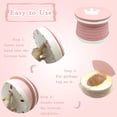 thumbnail image 3 of Orinal portátil para viajes de niños pequeños, asiento plegable para ir al baño, inodoro de entrenamiento para niños, orinal de viaje para acampar, al aire libre, interior, rosa, 3 of 5