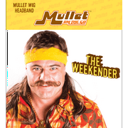 The Weekender Costume Mullet Headband Wig by Mullet On The Go