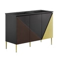 thumbnail image 2 of Modway Alchemist 48" Double Sink Bathroom Vanity in Black Black, 2 of 10