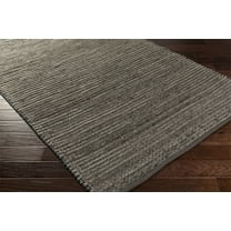 Hauteloom Maidsville Wool Living Room, Bedroom Area Rug - Natural Fibers - Gray, Light Brown - 5' x 7'6"