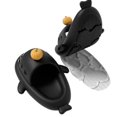 thumbnail image 4 of Sharkicks Basic - Tiger Figurine Shark Slides Yellow Shark Slides Slippers Super Soft Comfy Anti-slip, 4 of 4