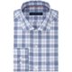 thumbnail image 1 of Tommy Hilfiger - Camisa de vestir clásica con botones sin planchado para hombre, azul marino, 17,5, 1 of 1